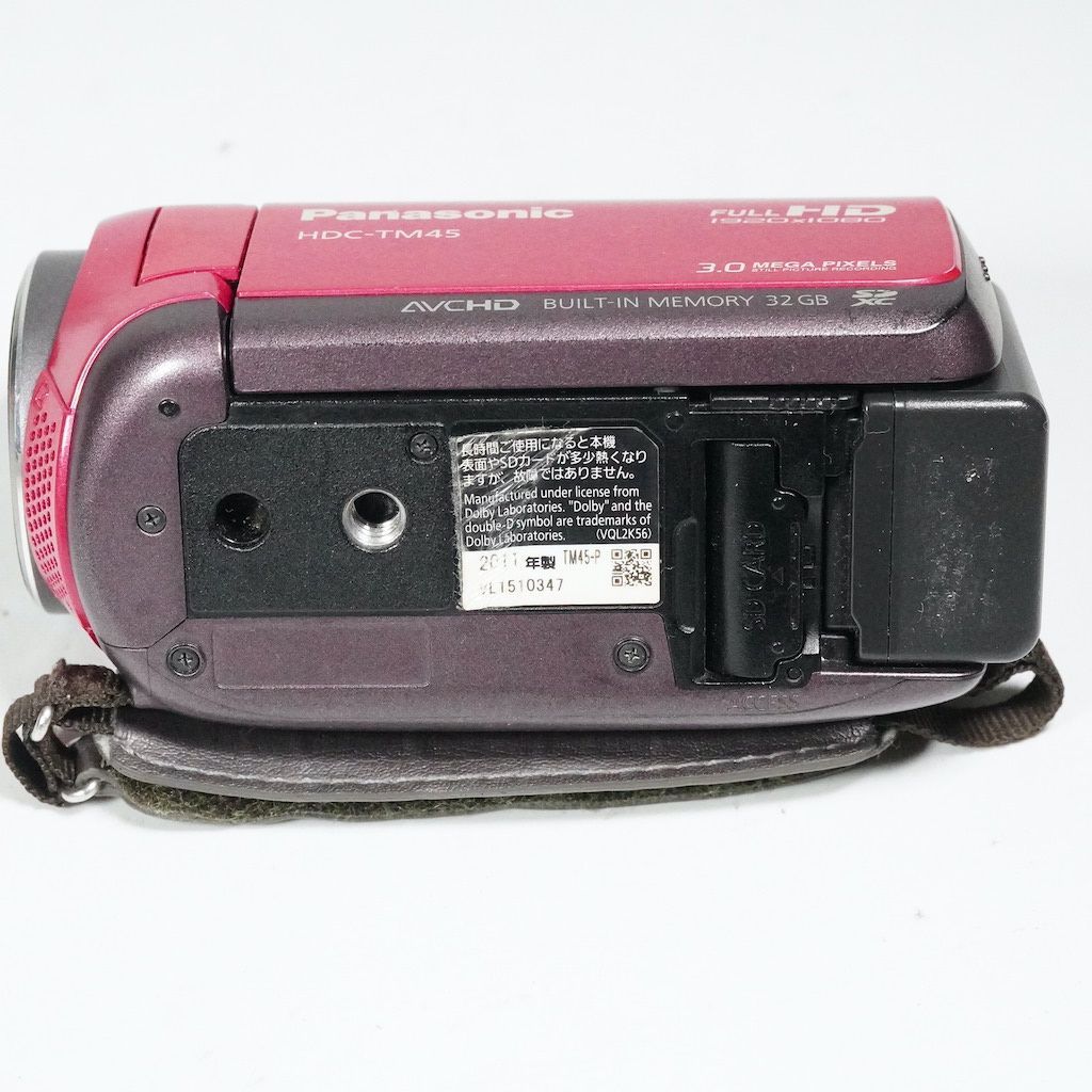 Panasonic パナソニック HDC-TM45 ピンク 動作OK 返金保証 /2433