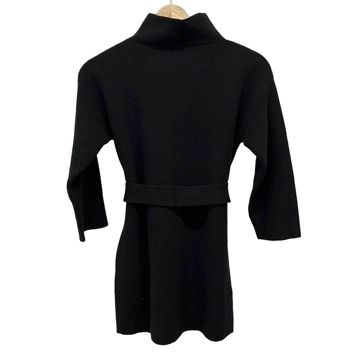 FABIANA FILIPPI ファビアーナフィリッピ チュニック サイズI 38 XXS レディース - 黒 ハイネック 長袖 ニット