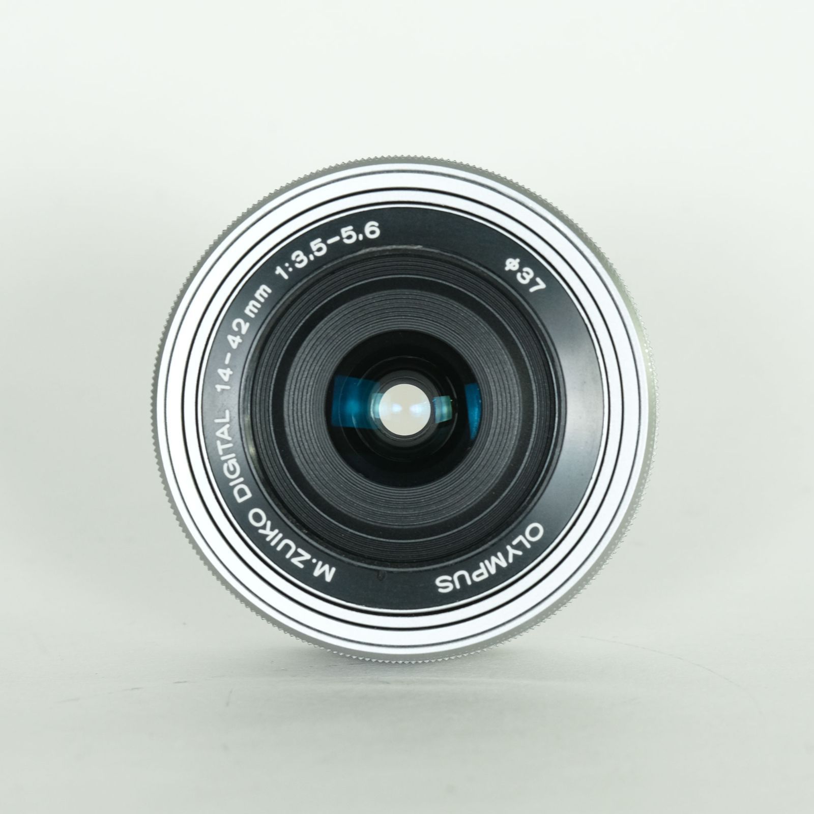 難あり品] OLYMPUS M.ZUIKO DIGITAL ED 14-42mm F3.5-5.6 EZ シルバー 
