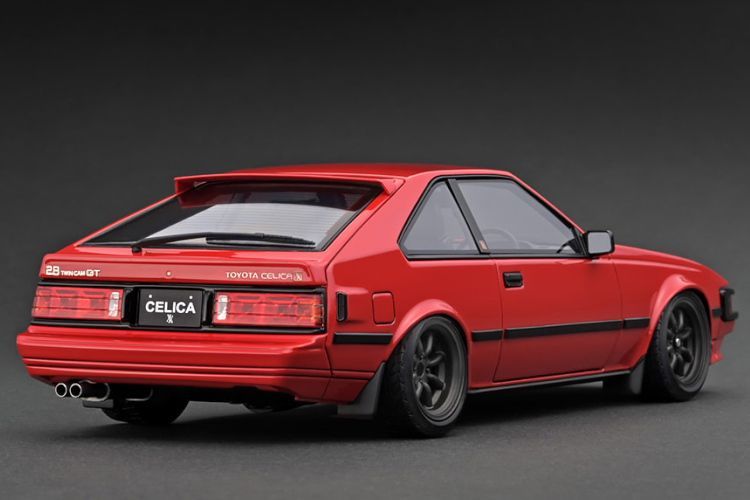 イグニッションモデル 1 18 トヨタ セリカ XX 2800 GT A 60 レッド ignition model Toyota Celica Red IG 3537