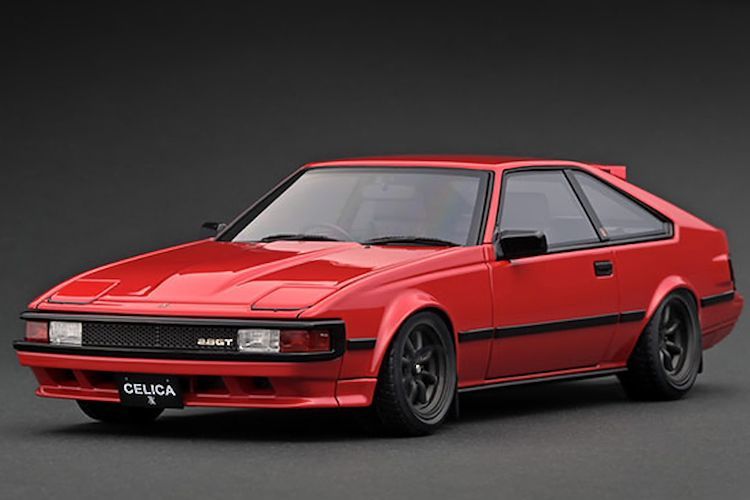 イグニッションモデル 1 18 トヨタ セリカ XX 2800 GT A 60 レッド ignition model Toyota Celica Red IG 3537