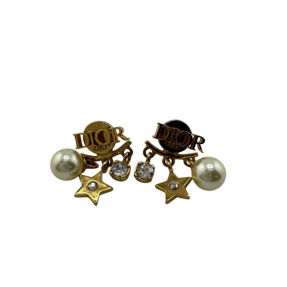 Christian Dior クリスチャンディオール _D 301 Diorシグネチャー スター ディオレボリューション ピアス ゴールド レディース