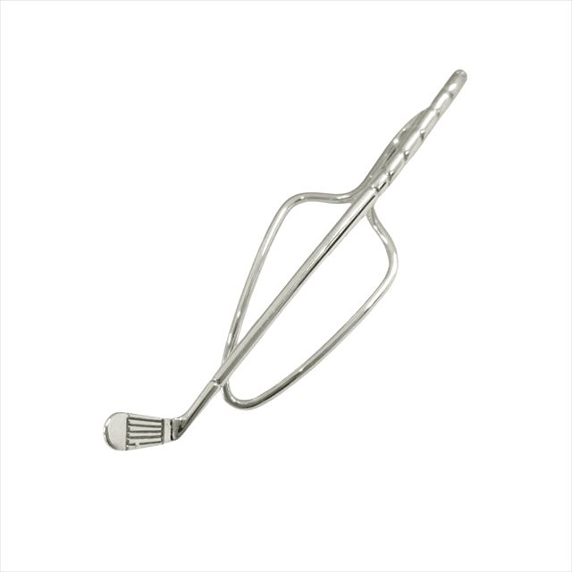 仕上げ済 新同 ティファニー TIFFANY CO ゴルフクラブ タイピン ネクタイ スーツ ジュエリー SV 925 シルバー メンズ レディース 11