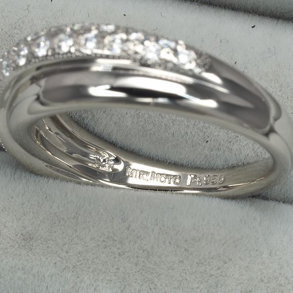 ミキモト リング ダイヤ ダイヤモンド 0.26ct 12.5号 Pt950 #180712