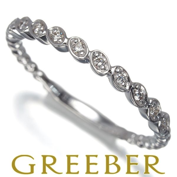 ポンテヴェキオ リング ダイヤ ダイヤモンド 0.04ct ハーフエタニティ