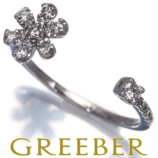 ポンテヴェキオ リング ダイヤ ダイヤモンド 0.25ct フラワー 12号