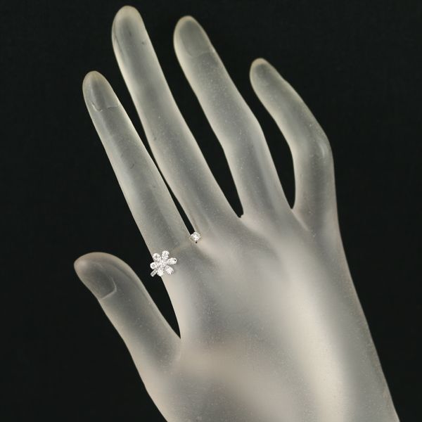ポンテヴェキオ リング ダイヤ ダイヤモンド 0.25ct フラワー 12号