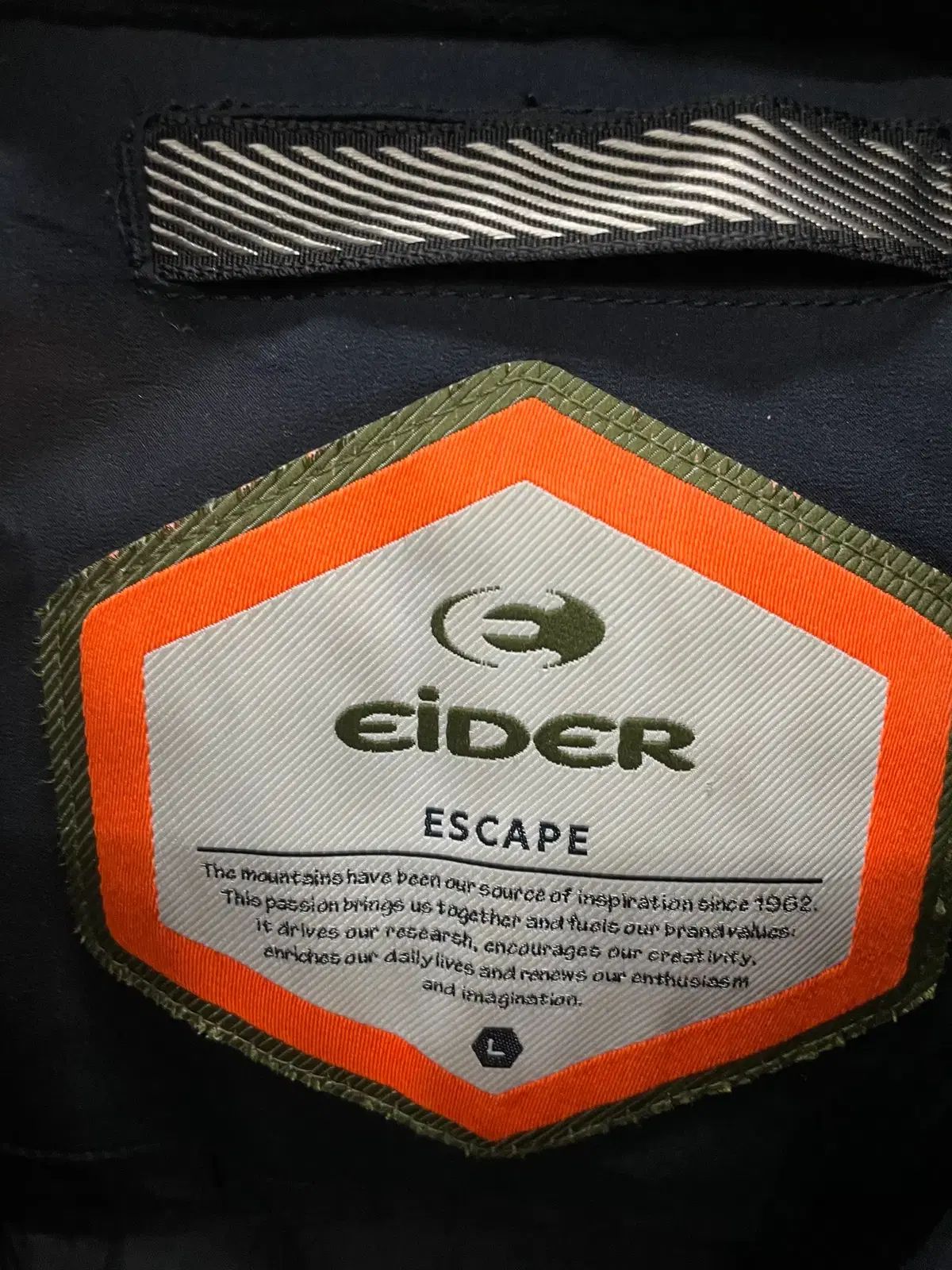 レディース EIDER アイダー ダックダウン ロング丈 ダウンジャケット Lサイズ