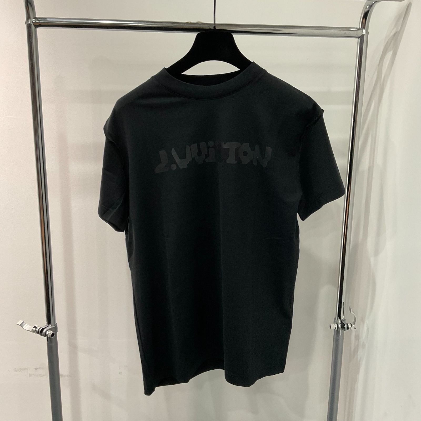 ルイヴィトン  Tシャツ ルイヴィトン 22SS 紙タグ付 Tシャツ ブラック メンズ XS Tシャツ
