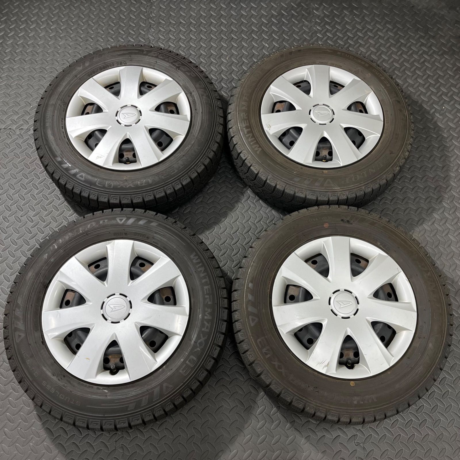 20 21年製 145 80 R 13 ダンロップ ウインターマックスWM 03 ダイハツ ミラ ムーヴ タント スタッドレスタイヤ 1247 E