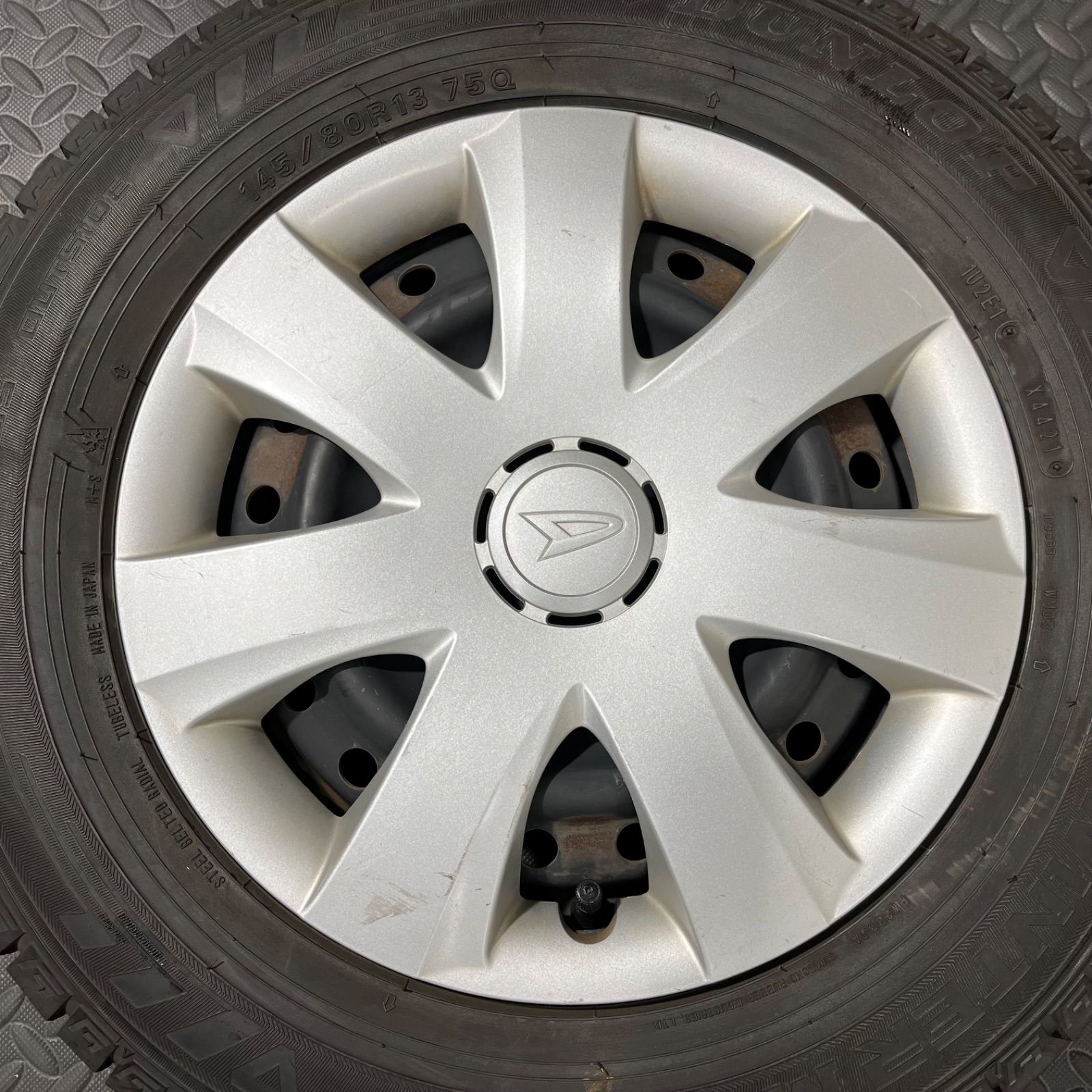 20 21年製 145 80 R 13 ダンロップ ウインターマックスWM 03 ダイハツ ミラ ムーヴ タント スタッドレスタイヤ 1247 E