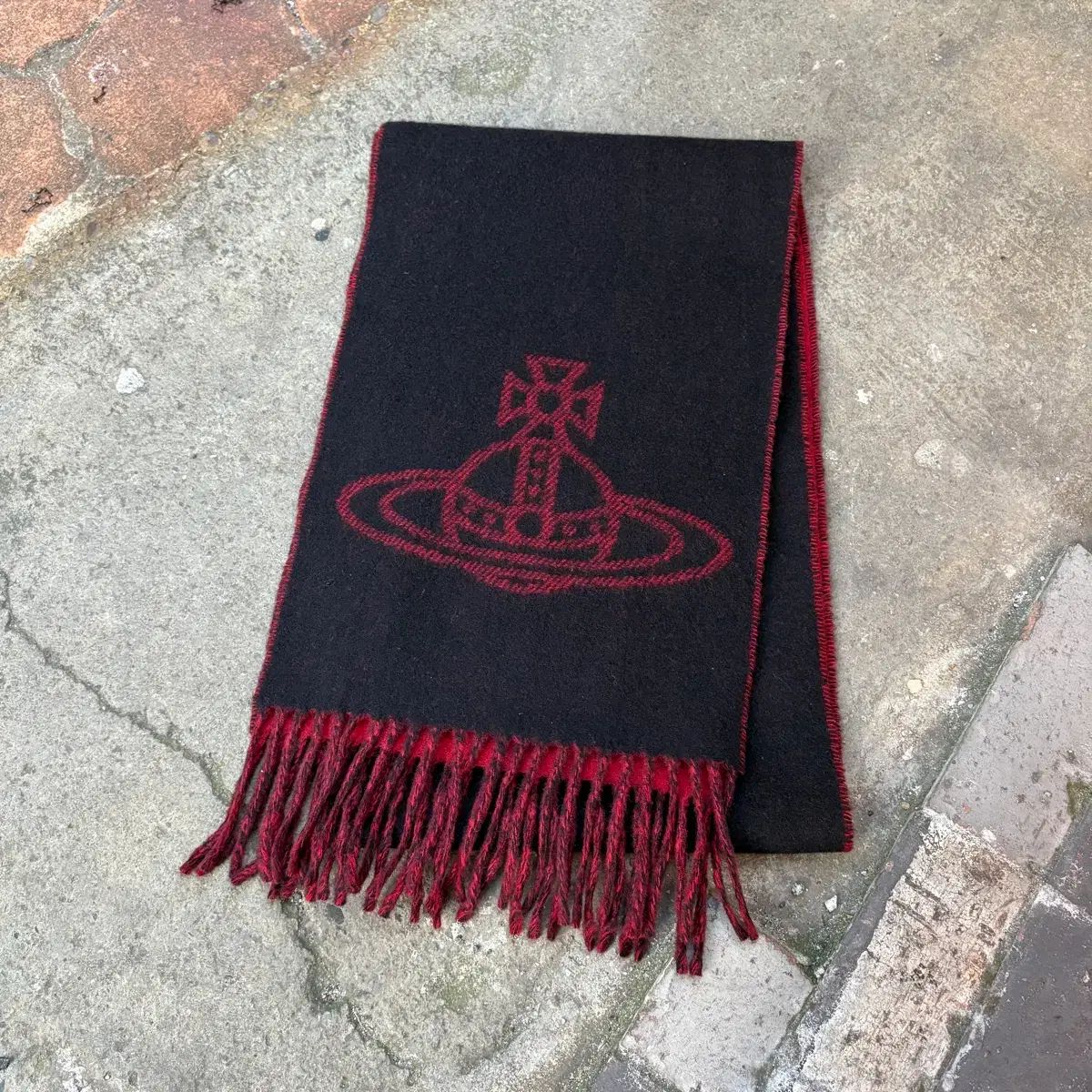 Vivienne Westwood ヴィヴィアン ウエストウッド リバーシブル マフラー