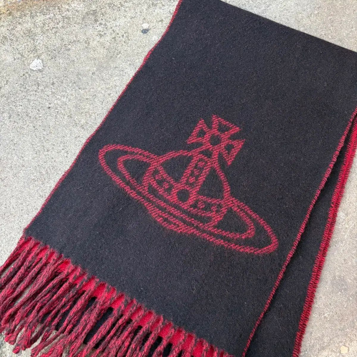 Vivienne Westwood ヴィヴィアン ウエストウッド リバーシブル マフラー