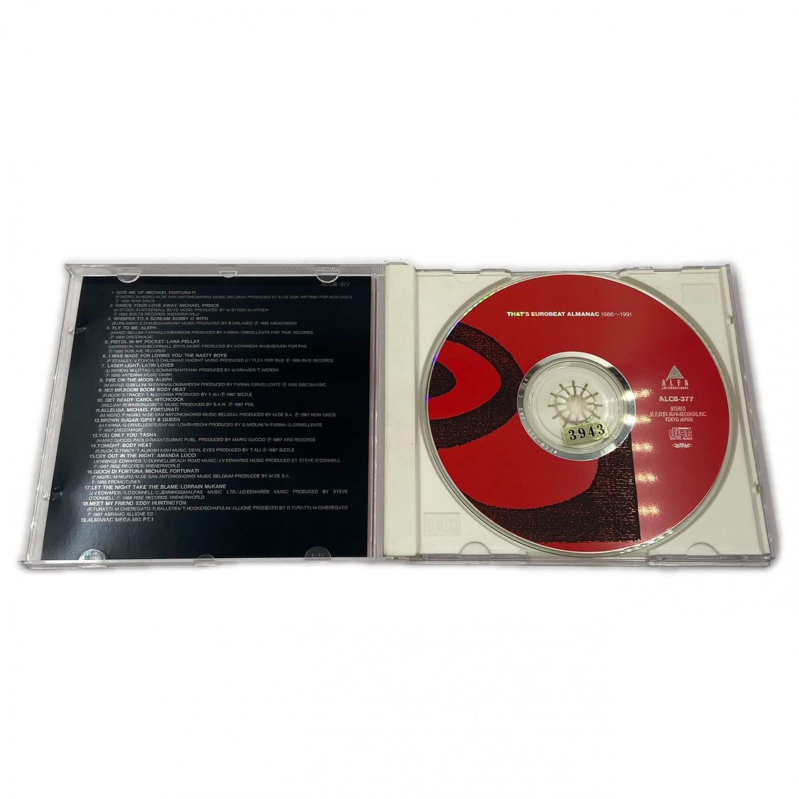 That's Eurobeat ザッツ・ユーロビート 年鑑 1986～1991 アルファ