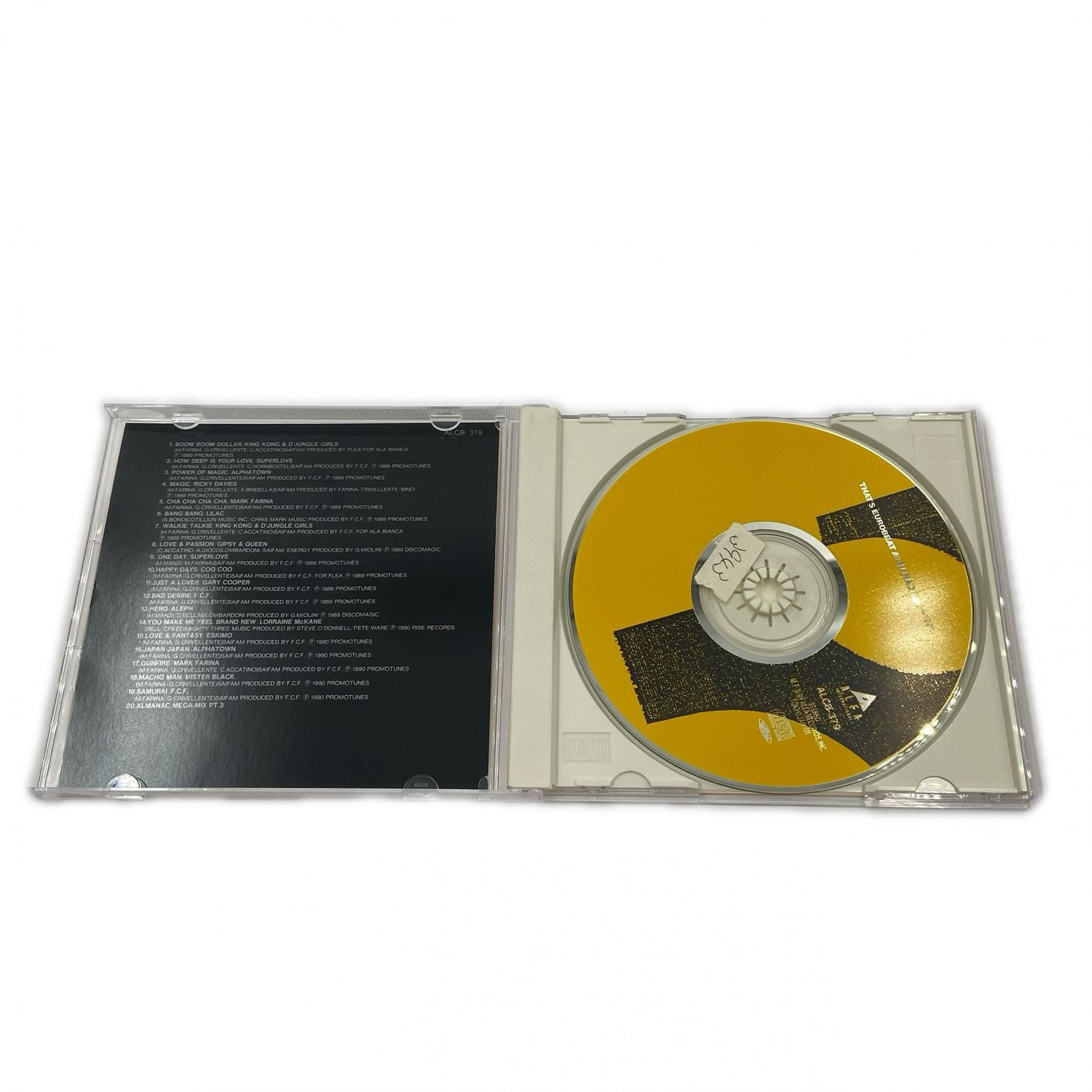 CD That's Eurobeat ザッツ・ユーロビート 年鑑 1986～1991 アルファ