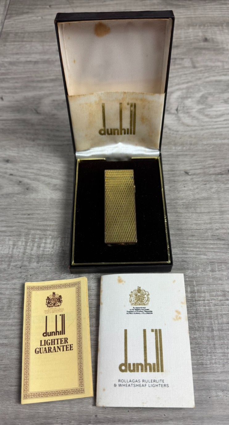 dunhill ダンヒル ガスライター XB 4255 ローラー式 ビンテージ