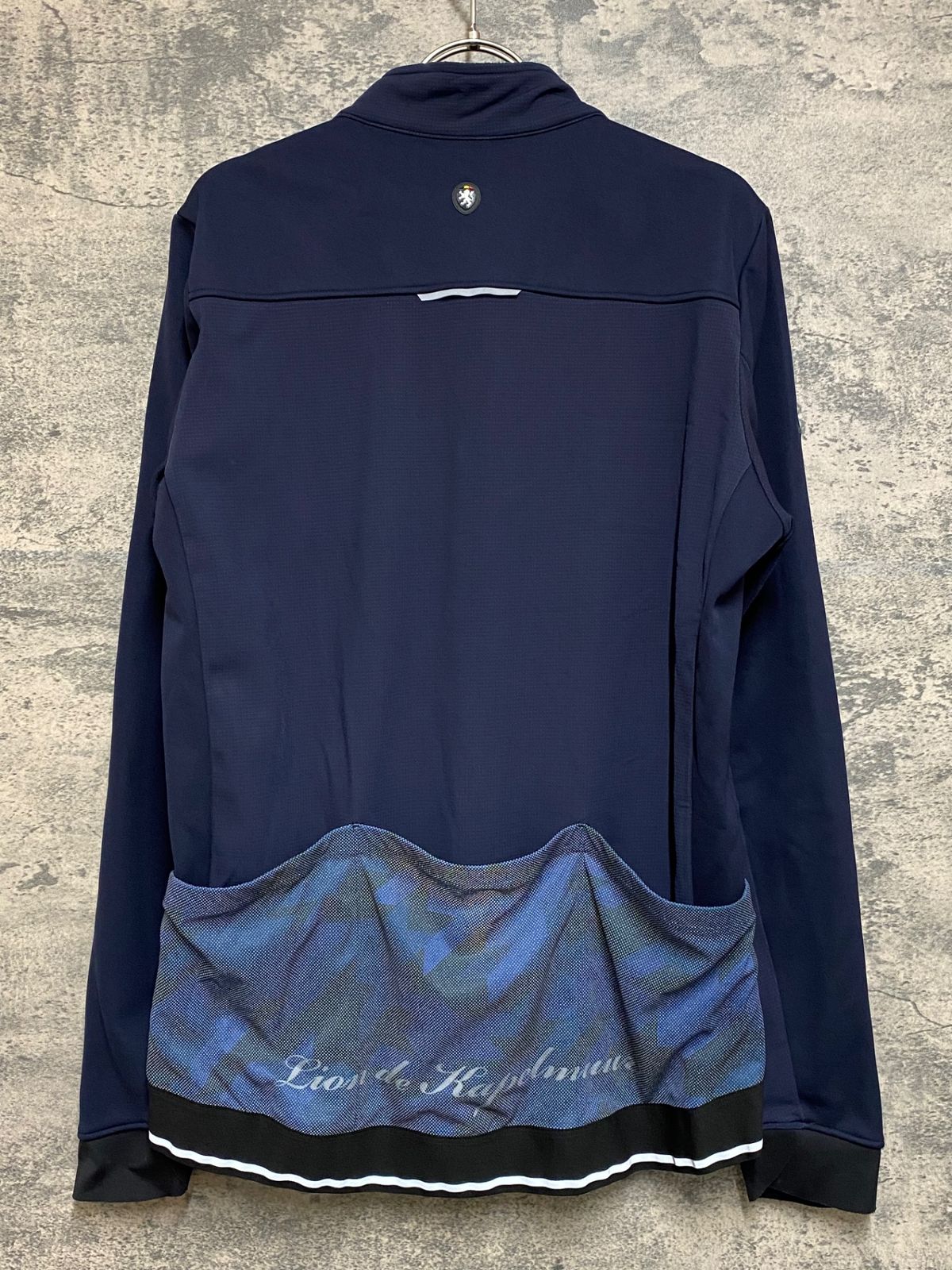 超美品☆ リオンドカペルミュール サイクルジャージ ジャケット 長袖 裏起毛 S JP225 リオンドカペルミュール Lion de KAPELMUUR 長袖 サイクル