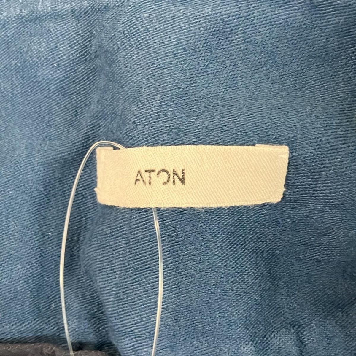 ATON(エイトン) ロングスカート サイズ01 S レディース美品 - ネイビー