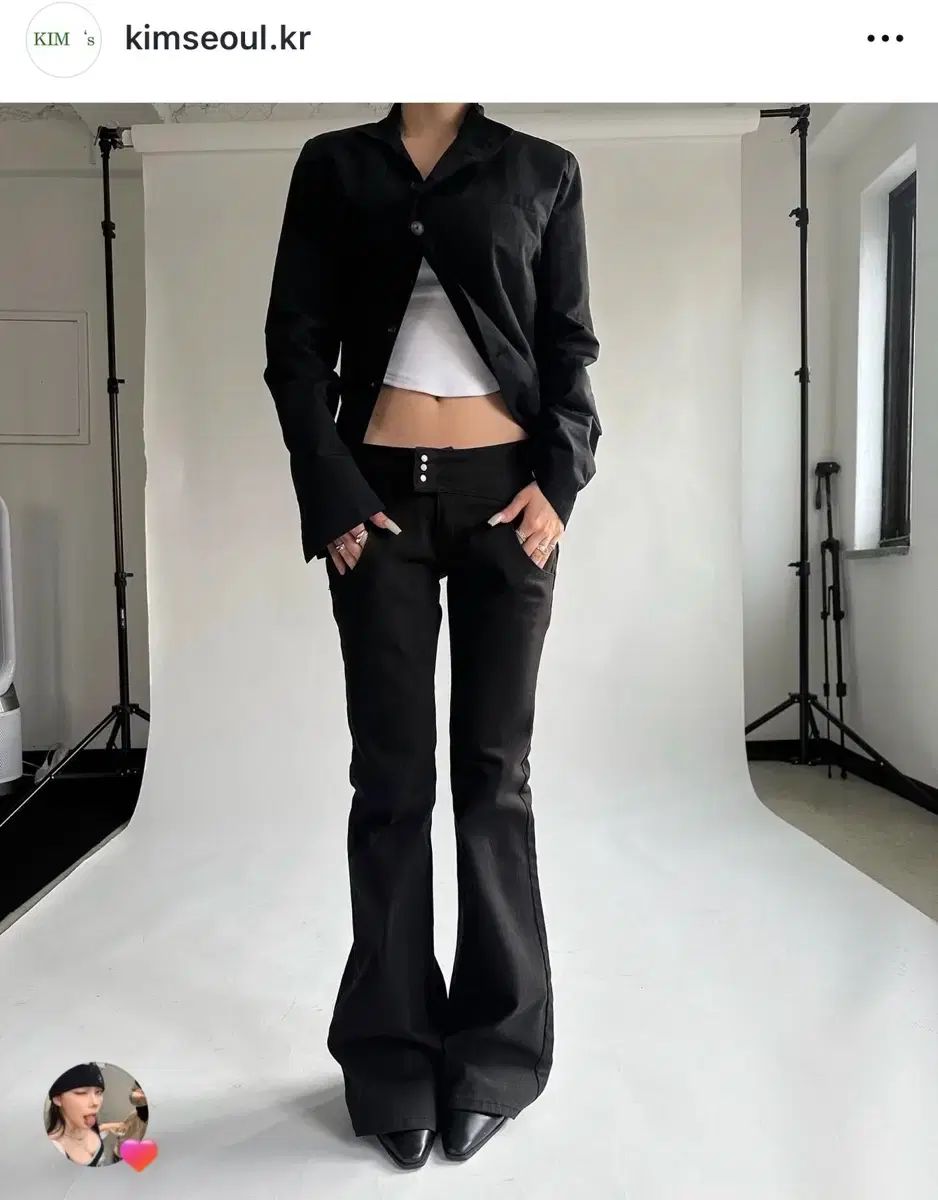 キムソウル kimseoul ノスタルジア ブーツカット