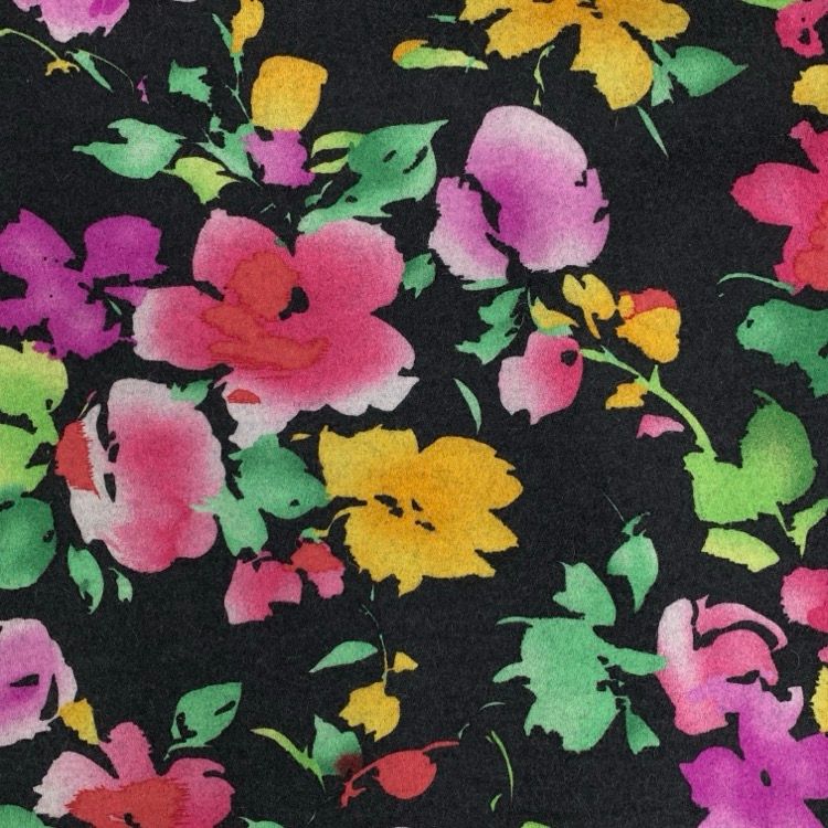 LEONARD レオナール リバーシブル コート ウール アンゴラ混 ブラック