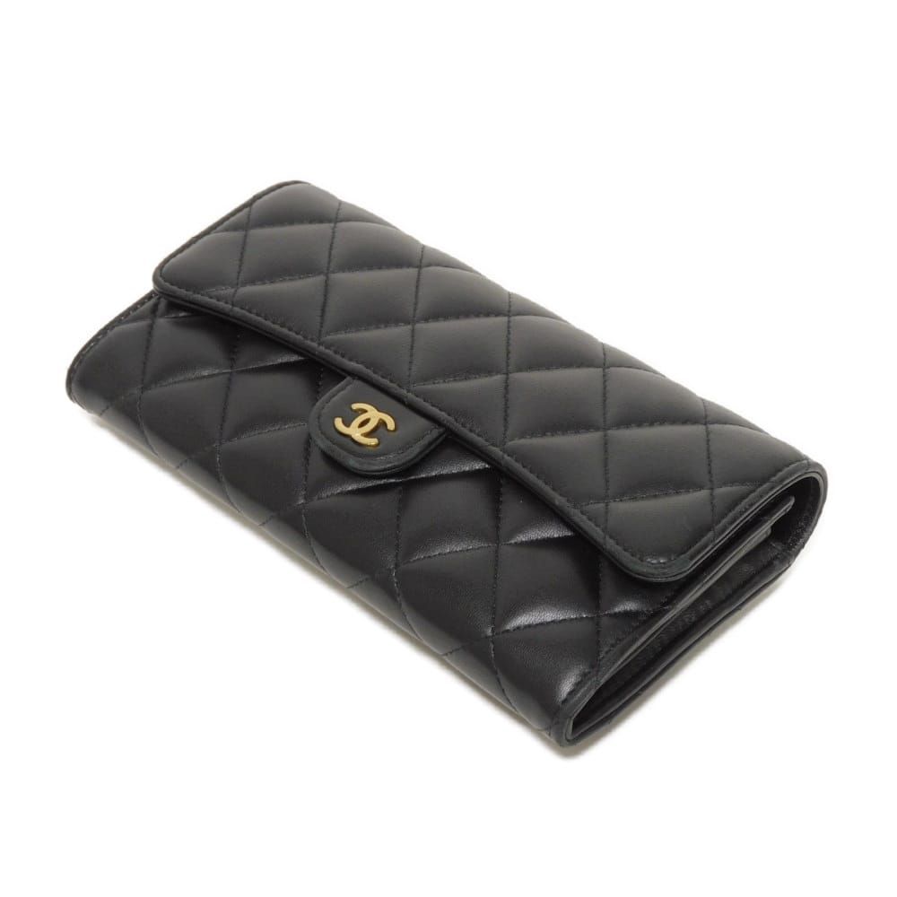CHANEL シャネル クラシック ロング フラップ ウォレット ココマーク