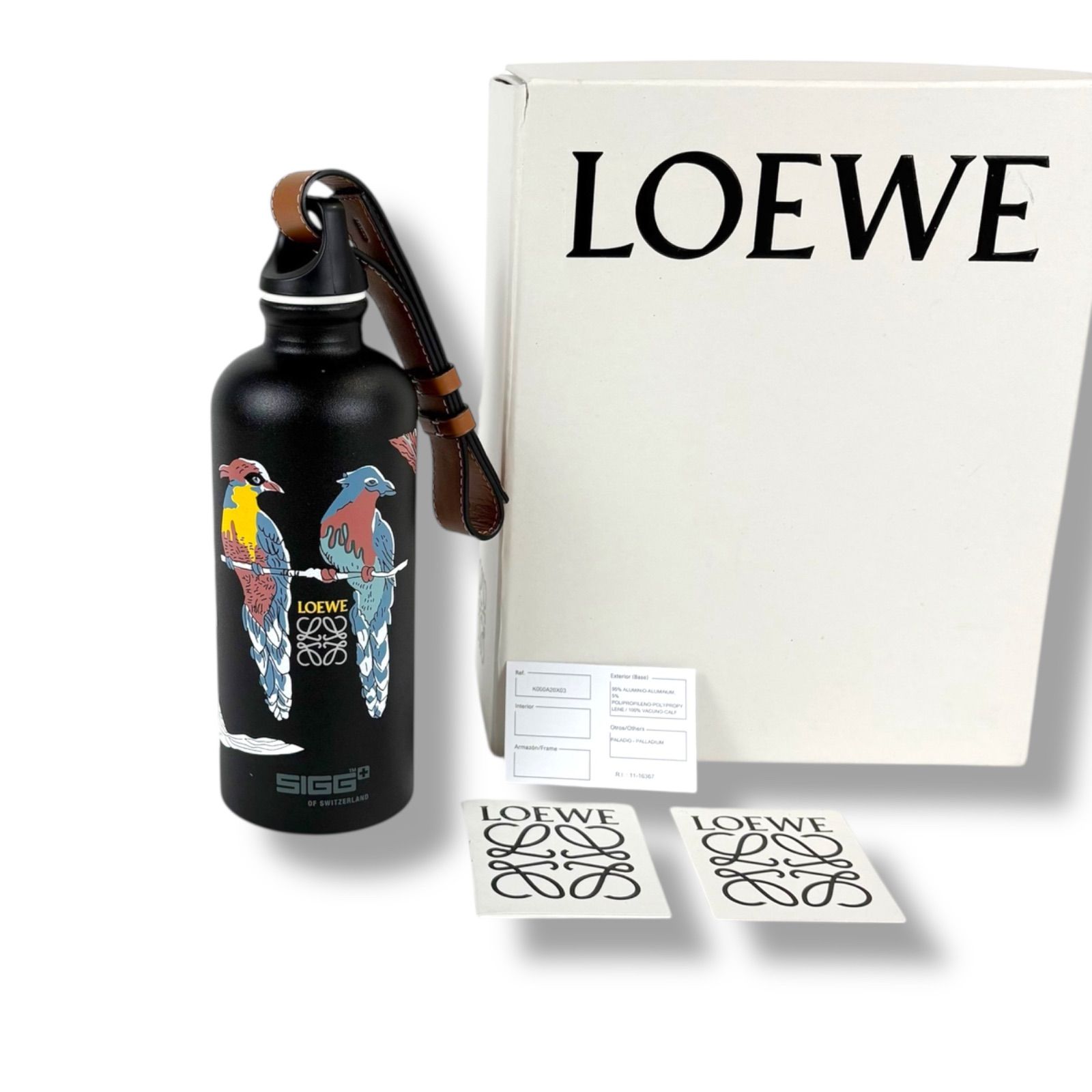 LOEWE x SIGG ロエベ 鳥のイラスト 水筒 タンブラー LOEWE x SIGG ロエベ 鳥のイラスト 水筒 タンブラー