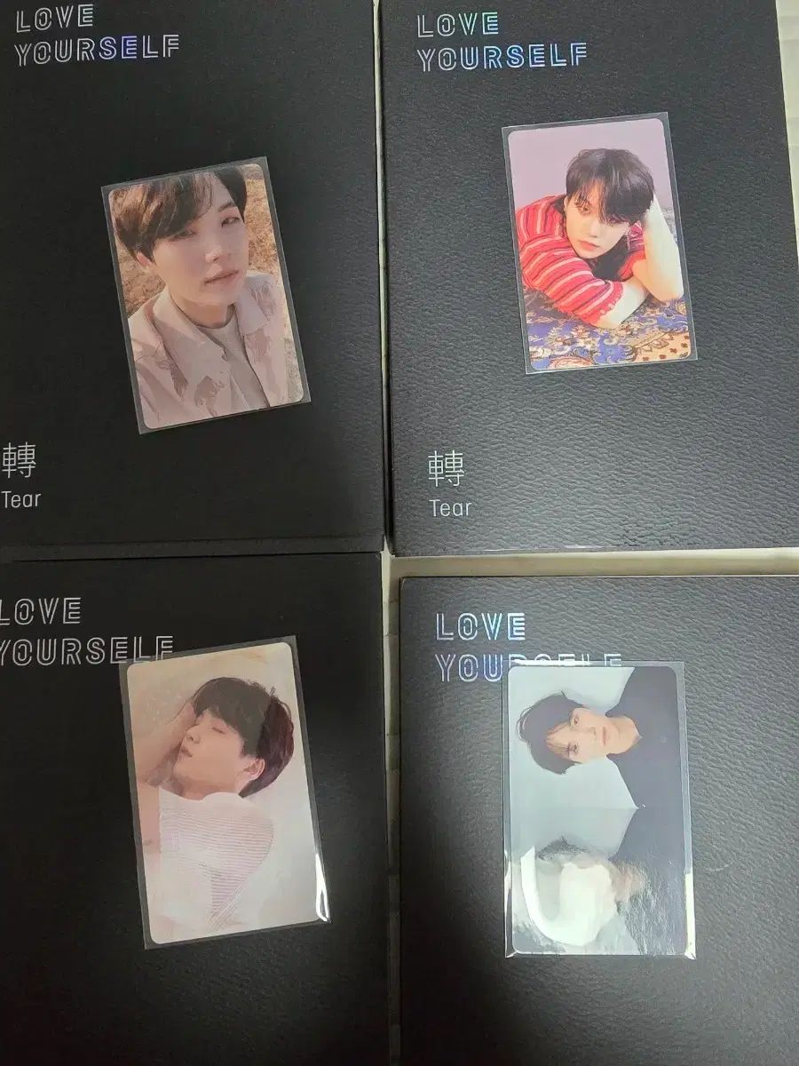 BTS Love Yourself Tear アルバム + シュガ(SUGA・ユンギ) ユン トレカ