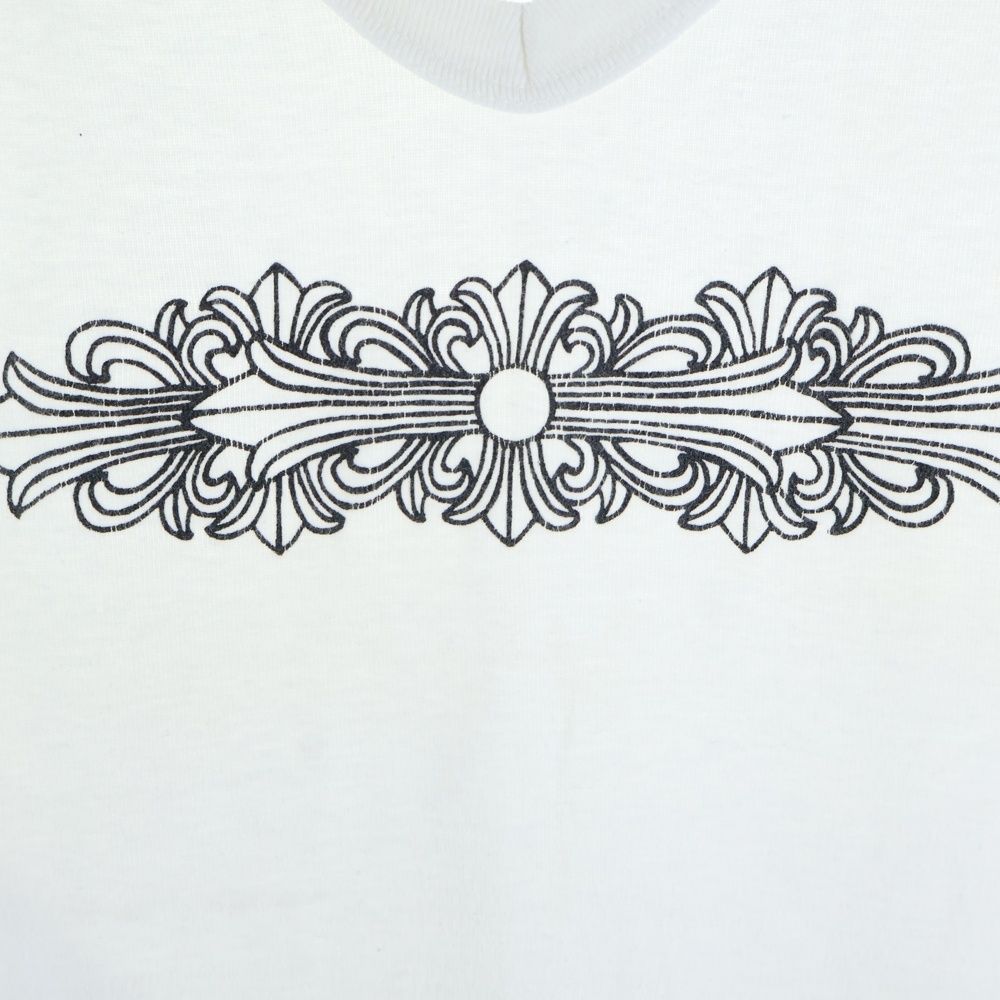  CHROME HEARTS クロムハーツ OLD フローラルプリント タンクトップ ホワイト レディース タンクトップ トップス