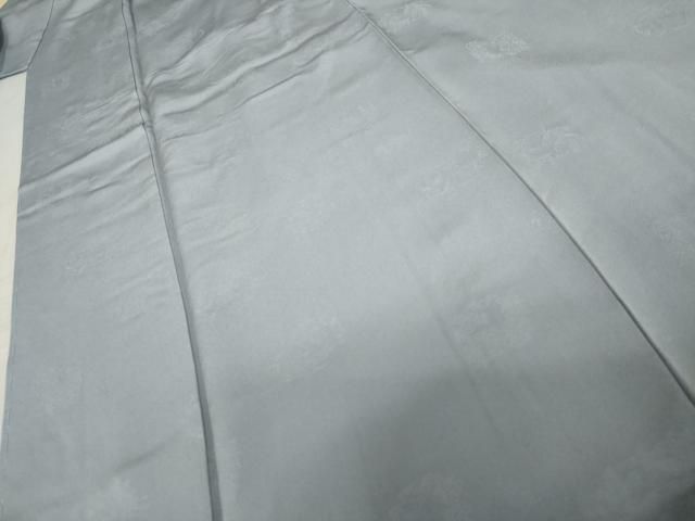 平和屋着物○創業460年・千總 色無地 花鳥丸地紋 淡藤色 小田急百貨店