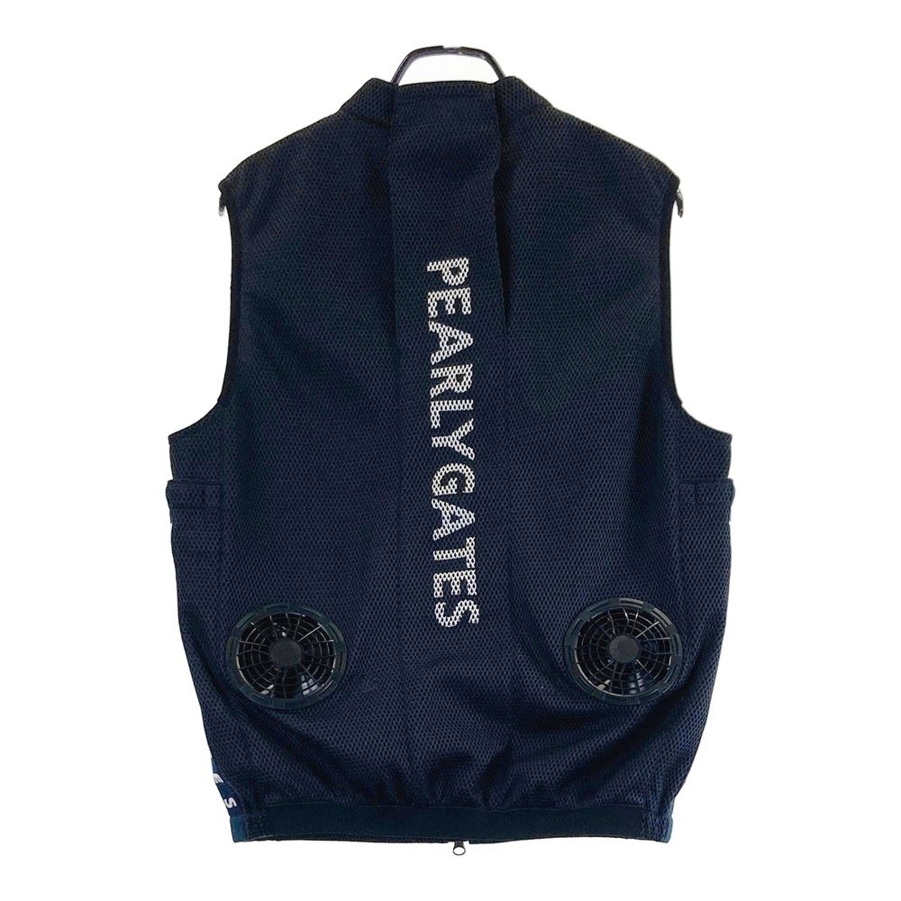 サイズ 4 PEARLY GATES パーリーゲイツ モデル ファンベスト ネイビー系 ゴルフウェア メンズ ストスト