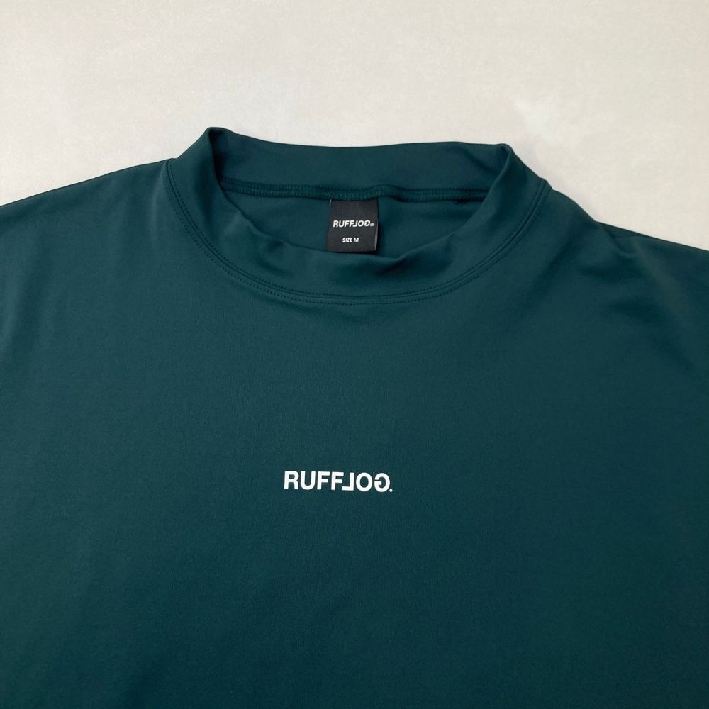 サイズ：M RUFFLOG ラフロッグ 25S_RLG_TP11 モックネック 半袖Tシャツ