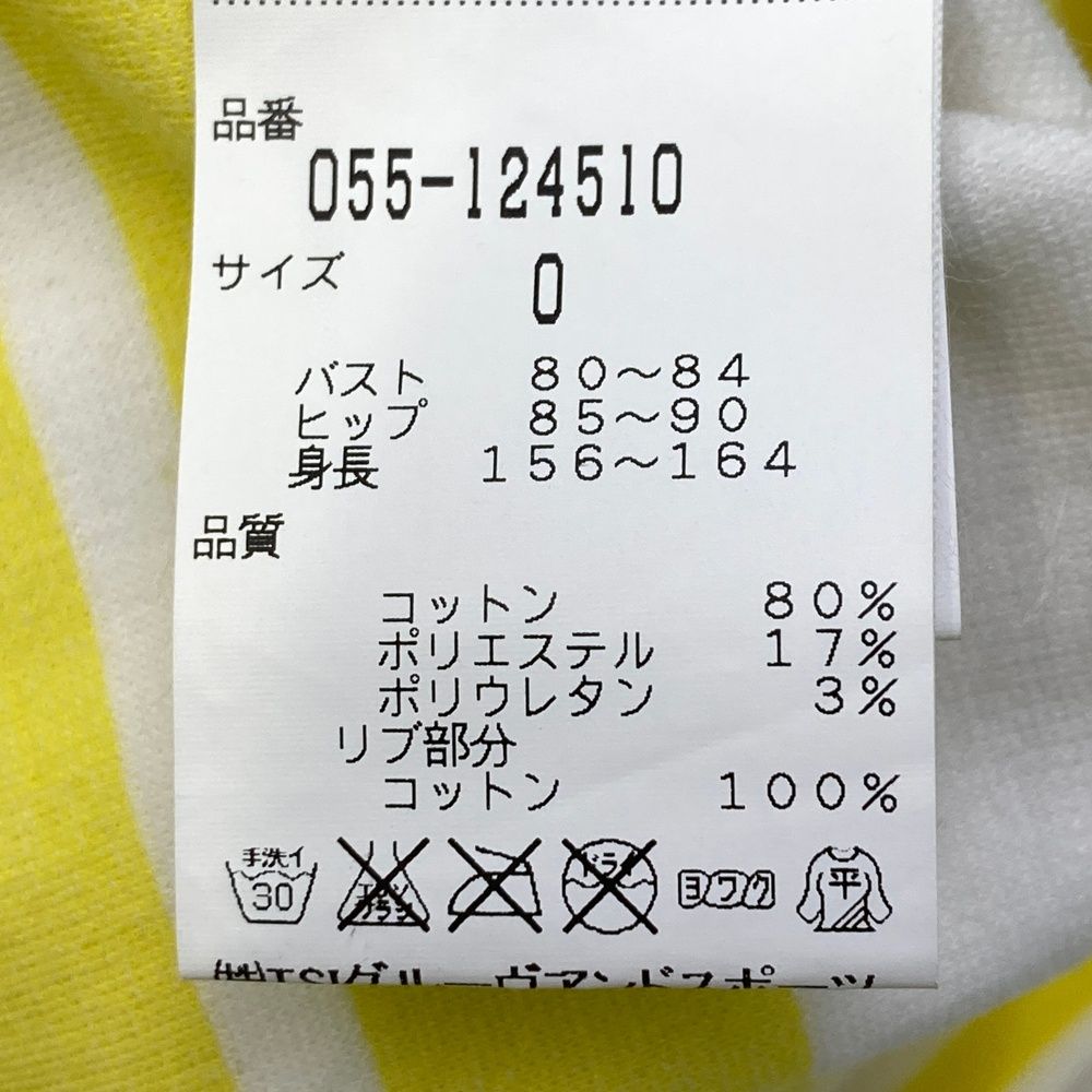 サイズ：0 PEARLY GATES パーリーゲイツ ノースリーブワンピース