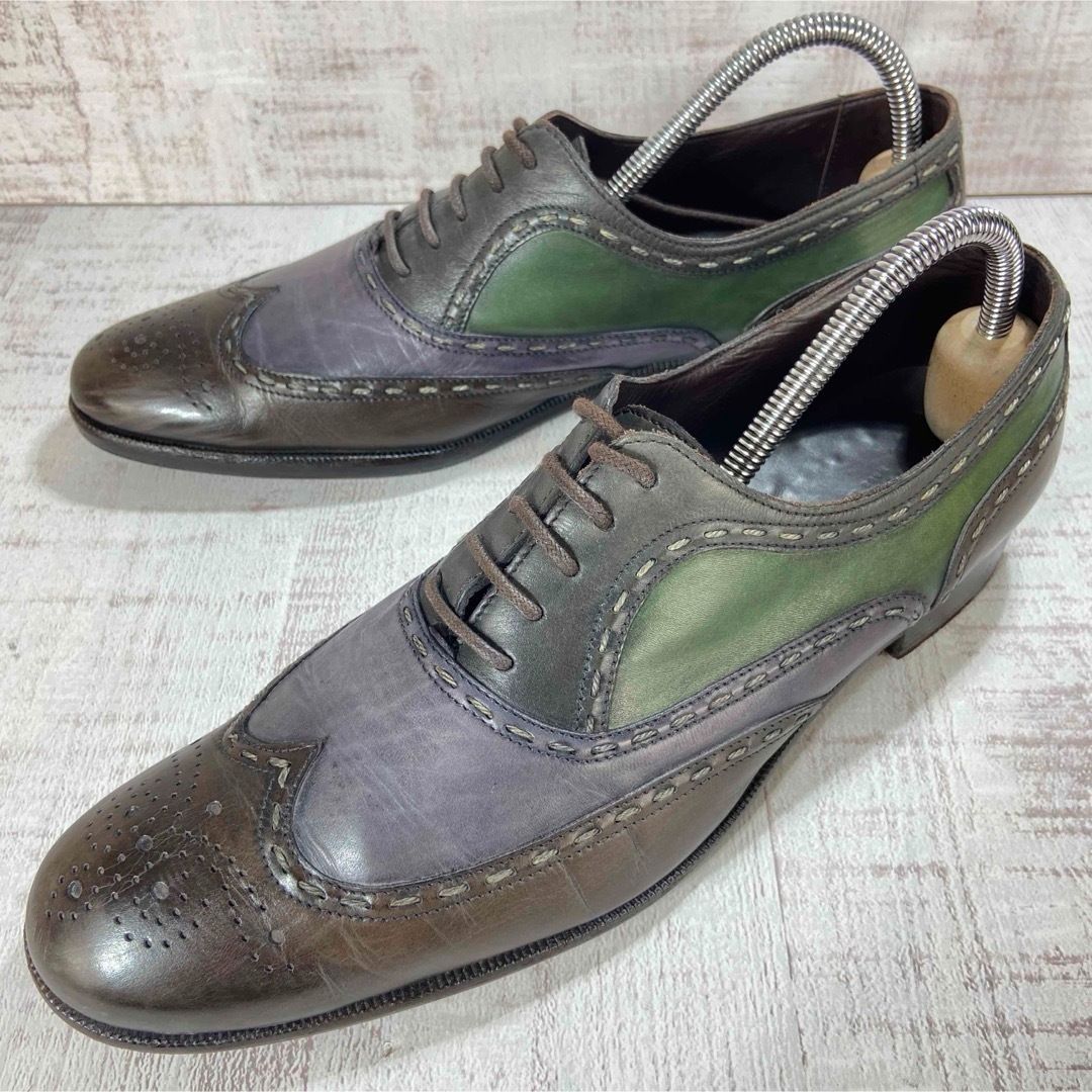BOTTEGA VENETA レザーシューズ Bottega Veneta ボッテガヴェネタ ウイングチップ イタリア製 革靴