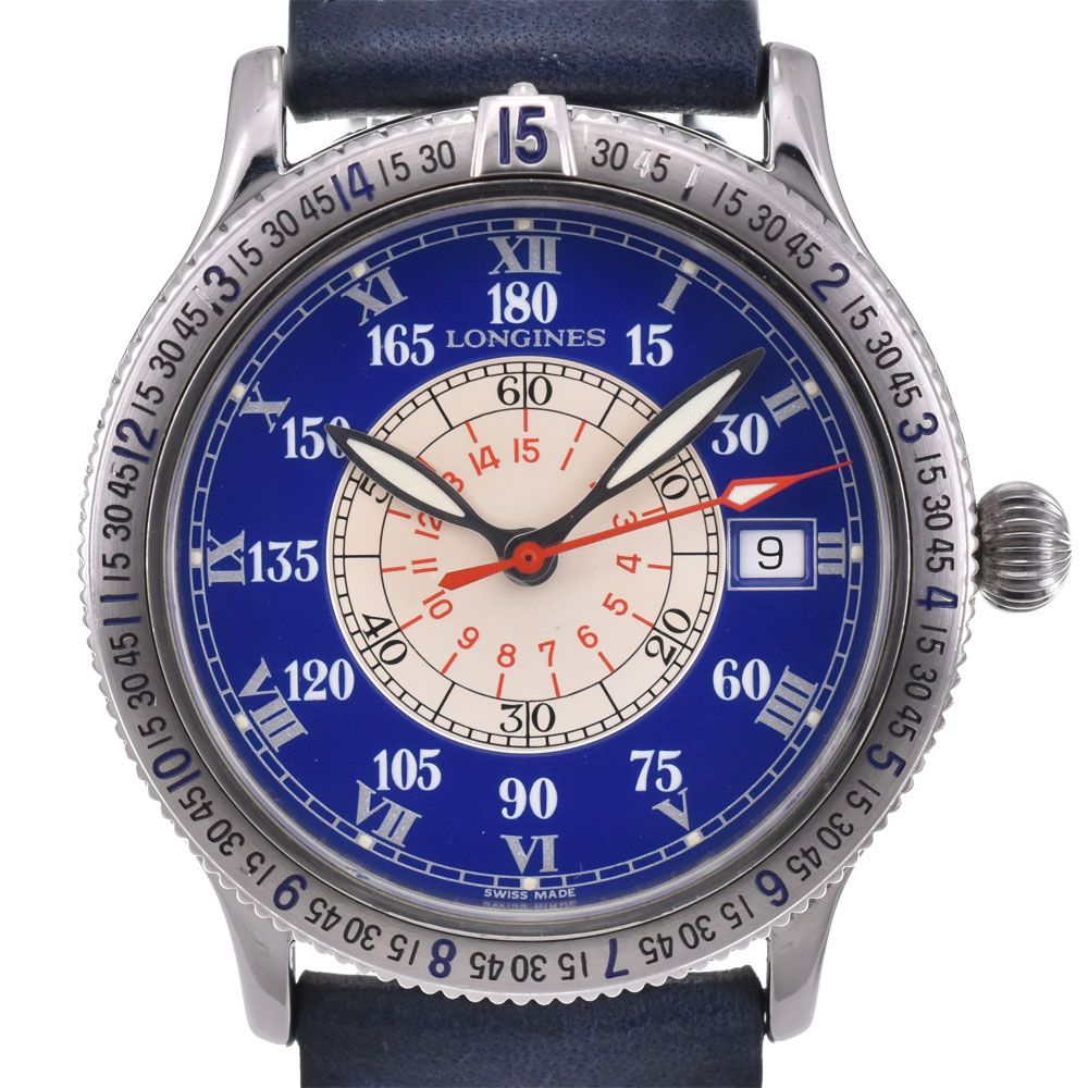 ☆良品【LONGINES】ロンジン リンドバーグ アワーアングル 自動巻き 