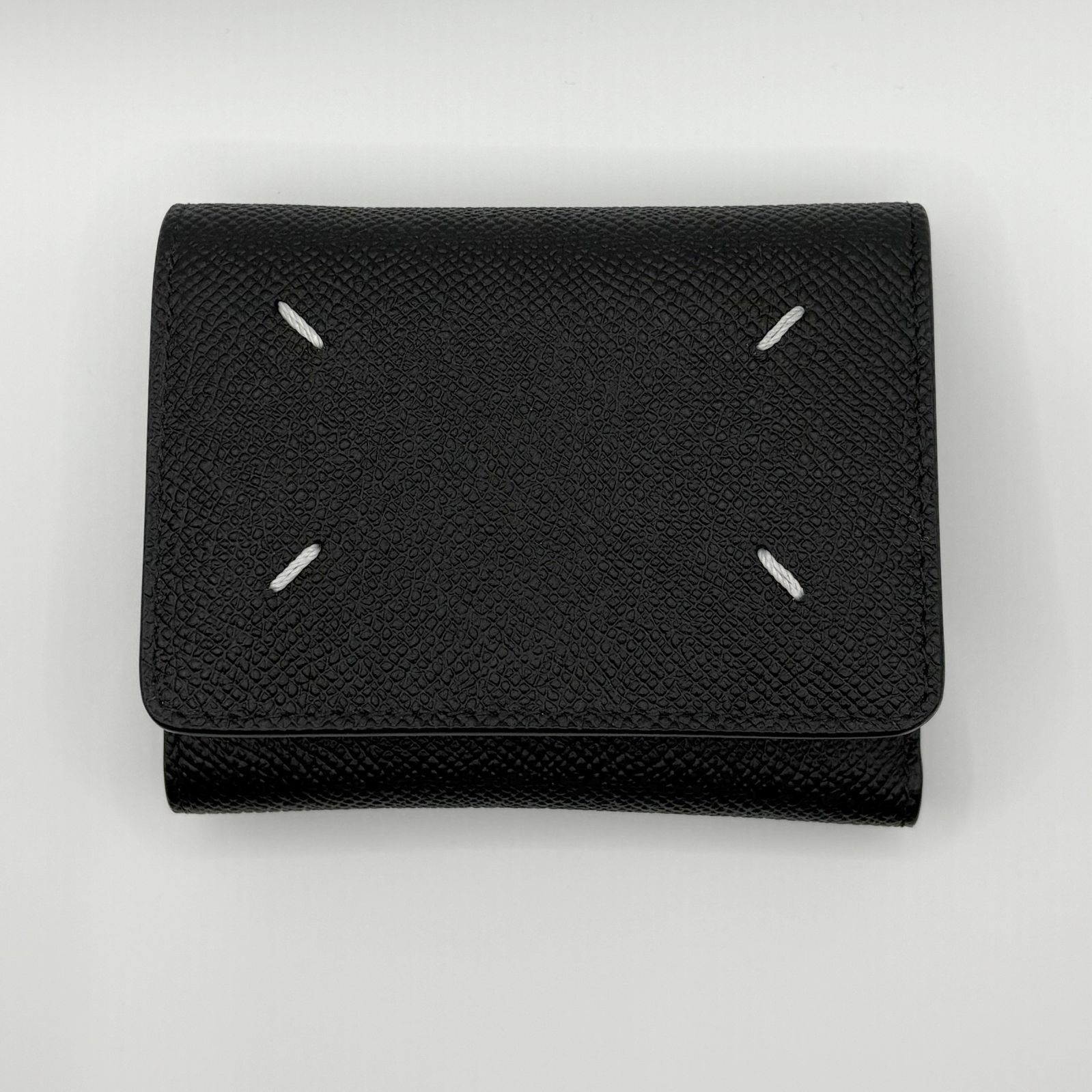 ♥ Maison Margiela 三つ折り財布 4ステッチ 三つ折り ウォレット メゾンマルジェラ ブラック