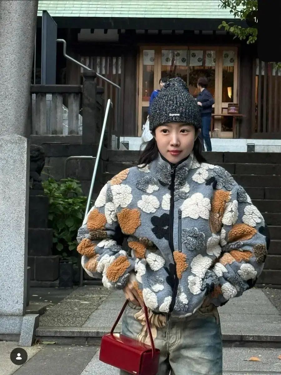 EPINGLER FLOWER FLEECE GREY