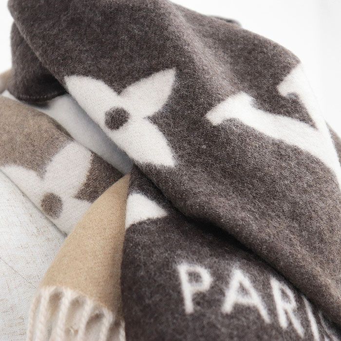 極美品】LOUIS VUITTON ルイ・ヴィトン マフラー エシャルプ