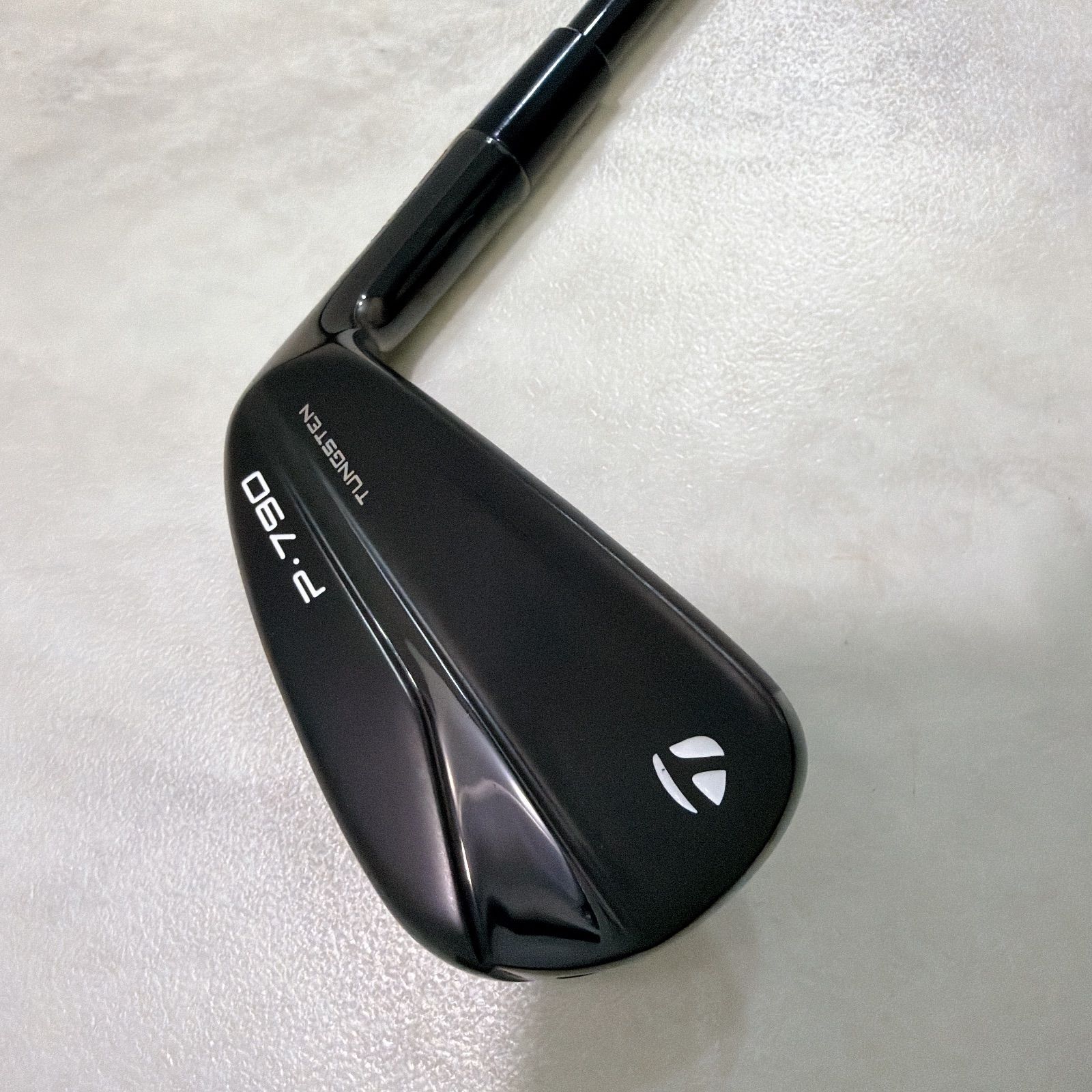 新品グリップ 極美品 テーラーメイド P790('21) BLACK アイアン 2021年