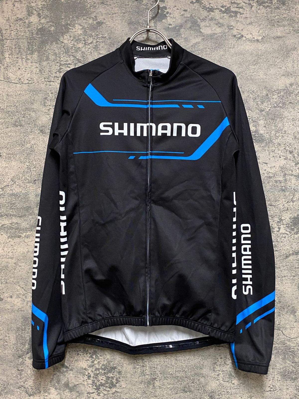 JP693 シマノ SHIMANO 長袖 サイクルジャージ 黒 M 裏起毛 - メルカリ