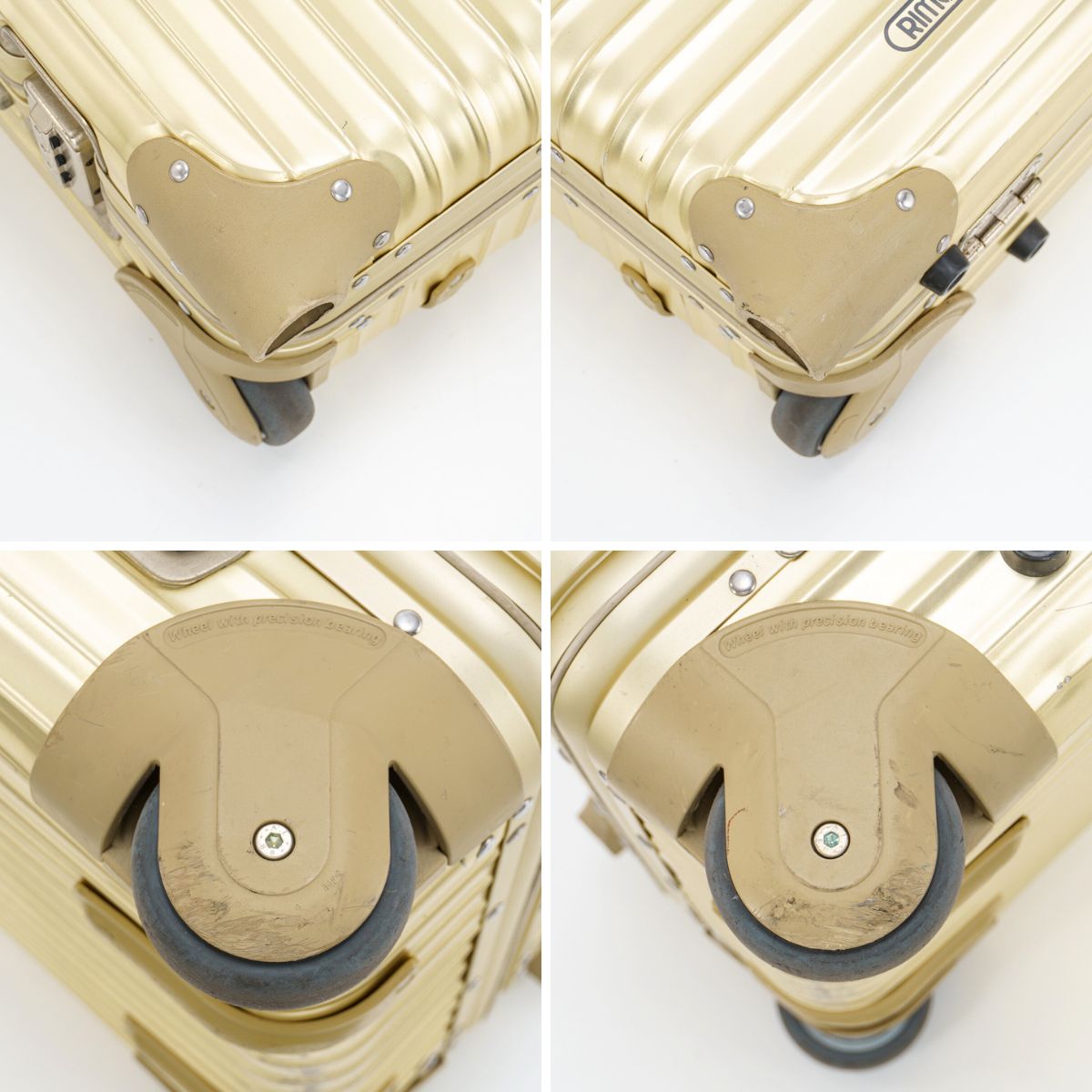 【セール中】RIMOWA リモワ トパーズ 35L 機内持ち込み 2輪 ゴールド RIMOWA リモワ TOPAS トパーズ 35L 機内持ち込み 2輪 TSAロックベルト