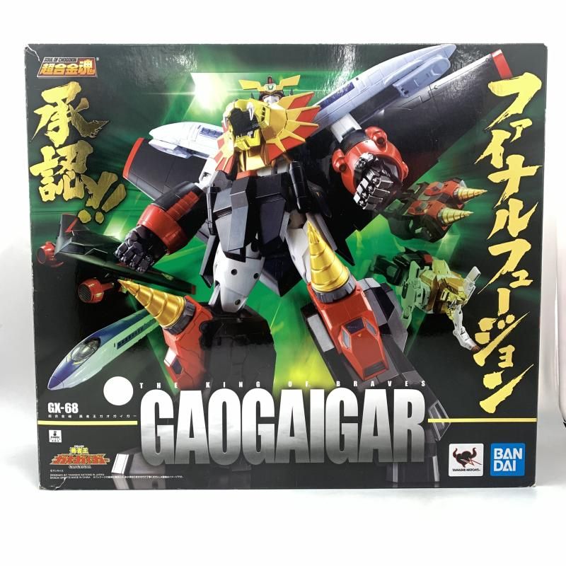 中古】バンダイ 超合金魂 GX-68 勇者王ガオガイガー【外箱傷みあり