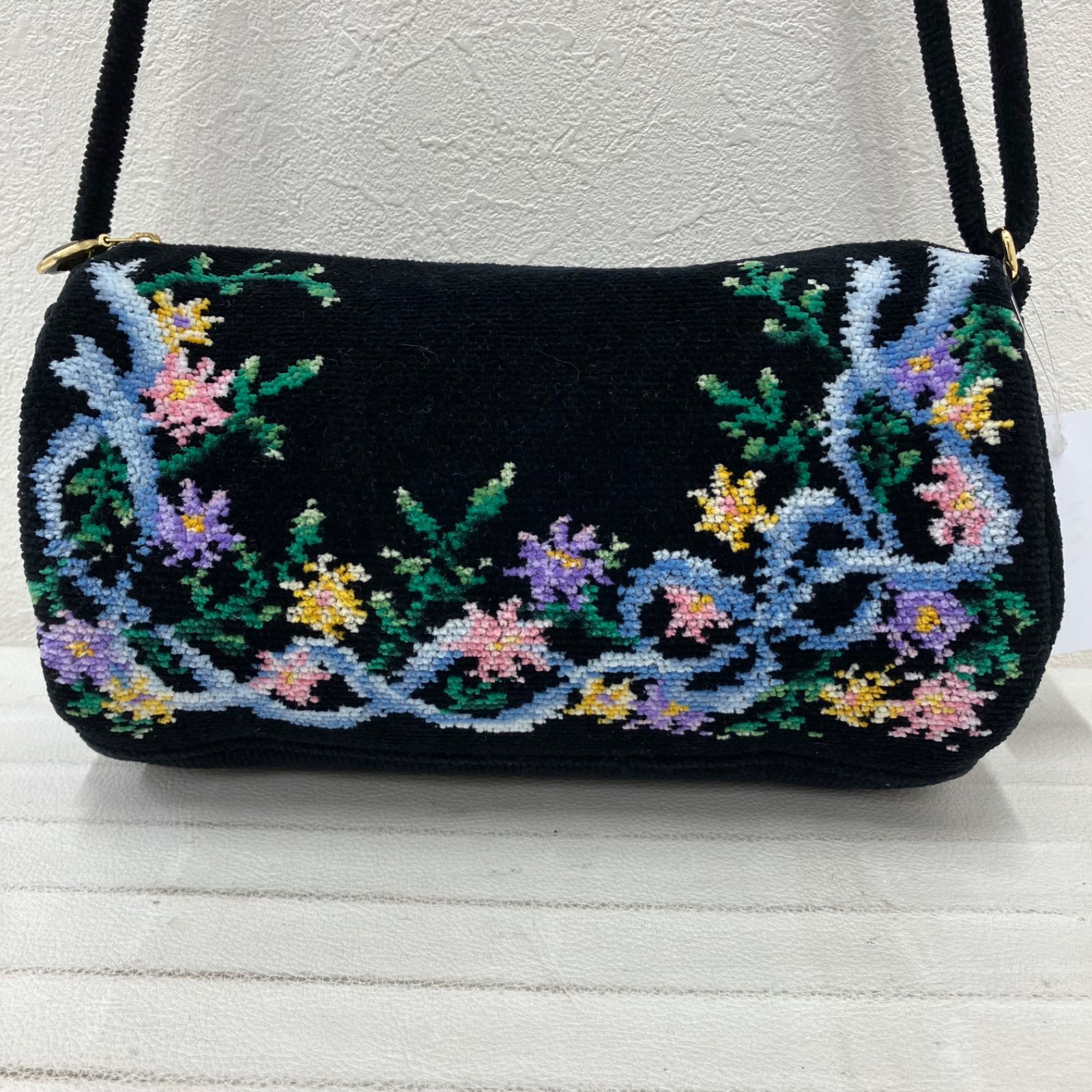 美品・希少品】フェイラー FEILER シュニール織 リボン ハンドバッグ 