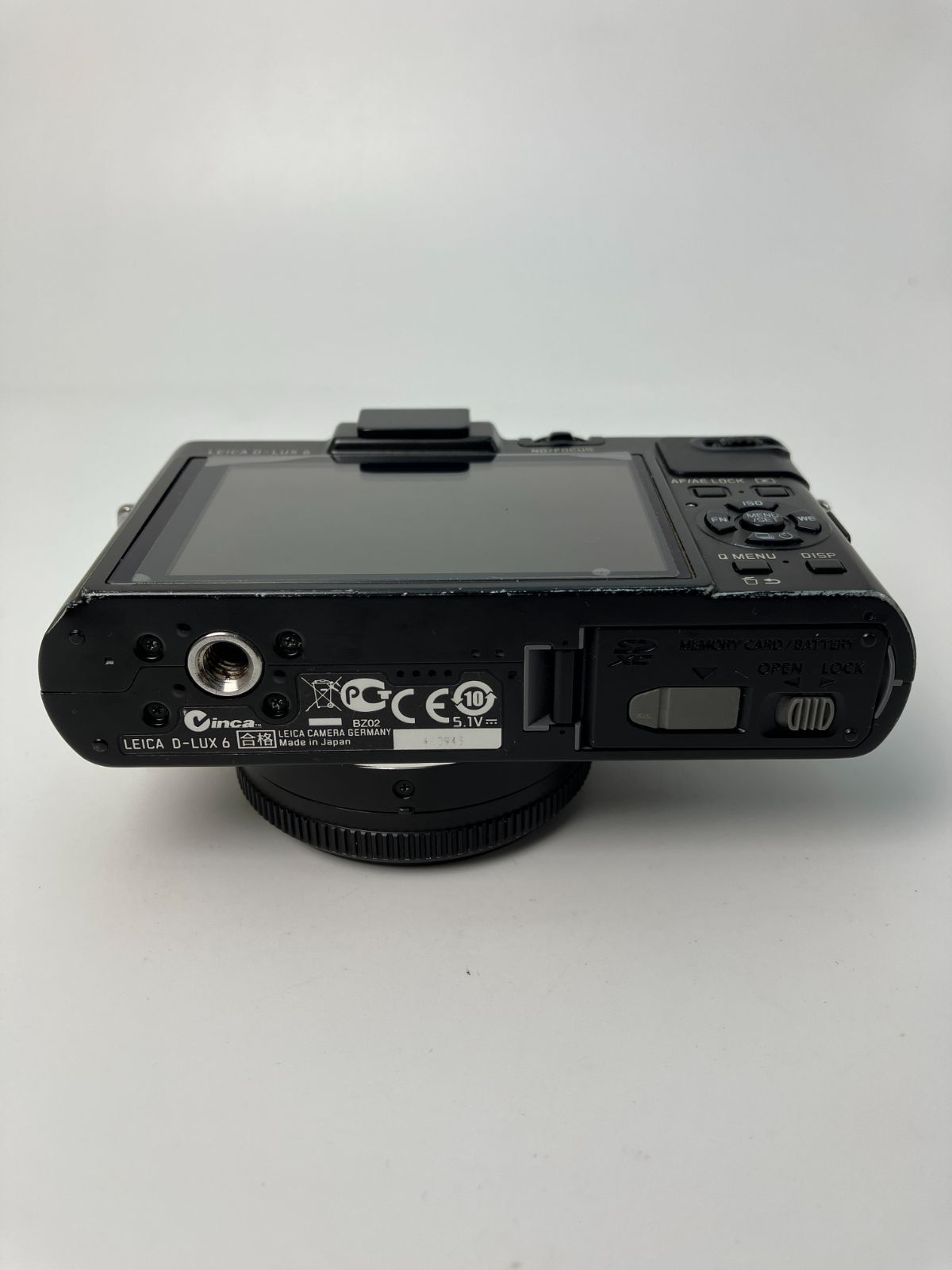 返品保証・動作確認済】LEICA D-LUX 6 コンパクトデジタルカメラ