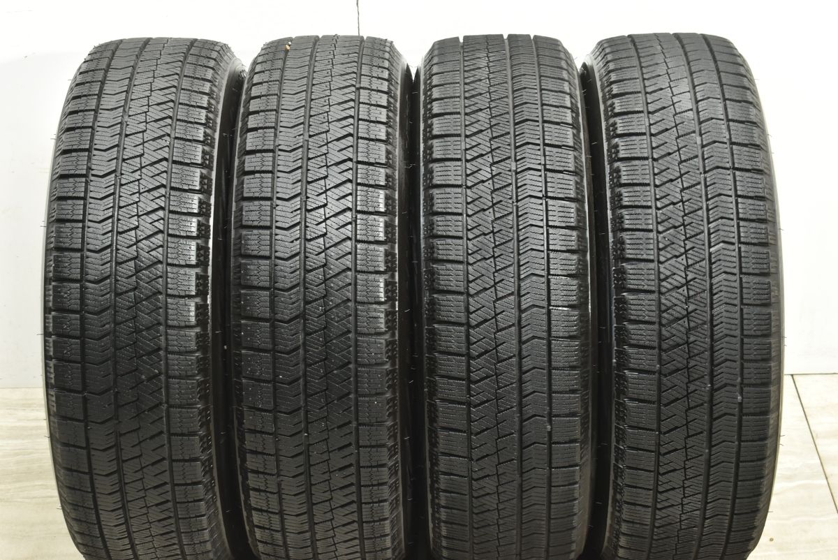 バリ溝】トップラン 16in 6J +45 PCD100 ブリヂストン ブリザック VRX2