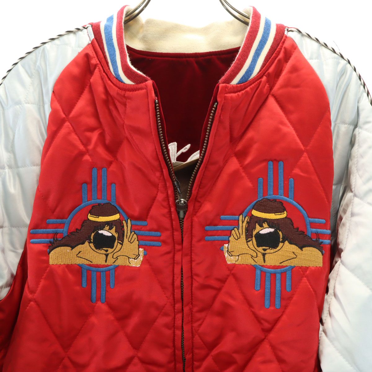 ♪BILLVAN ×キン肉マン ジェロニモ リバーシブルスカジャン オンライン