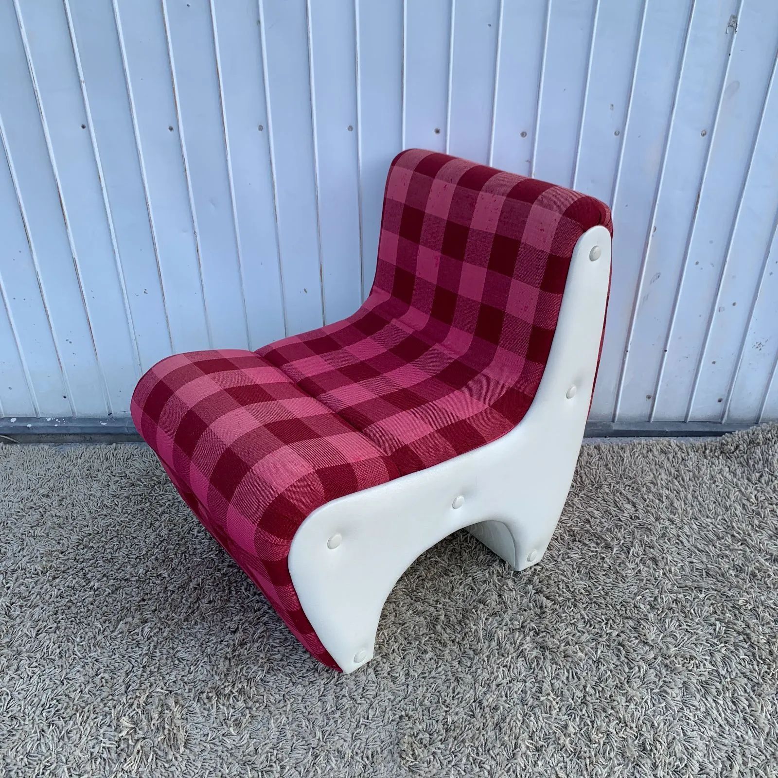 昭和レトロ 60 s 70’s テーブル ソファ2脚セット ミッドセンチュリー スペースエイジ HM 0176