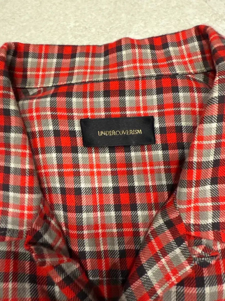 アンダーカバー チェックシャツ 2