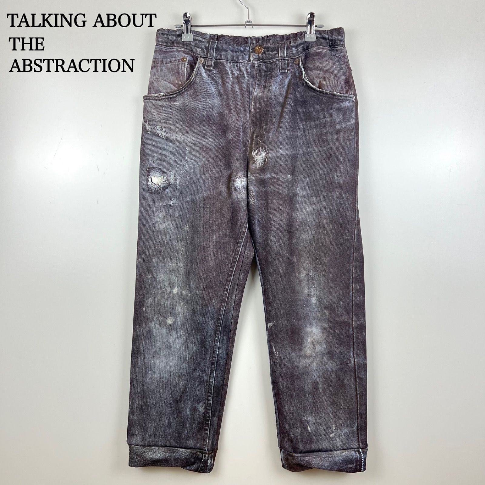 TALKING ABOUT THE ABSTRACTION TATA archive transcription denim 