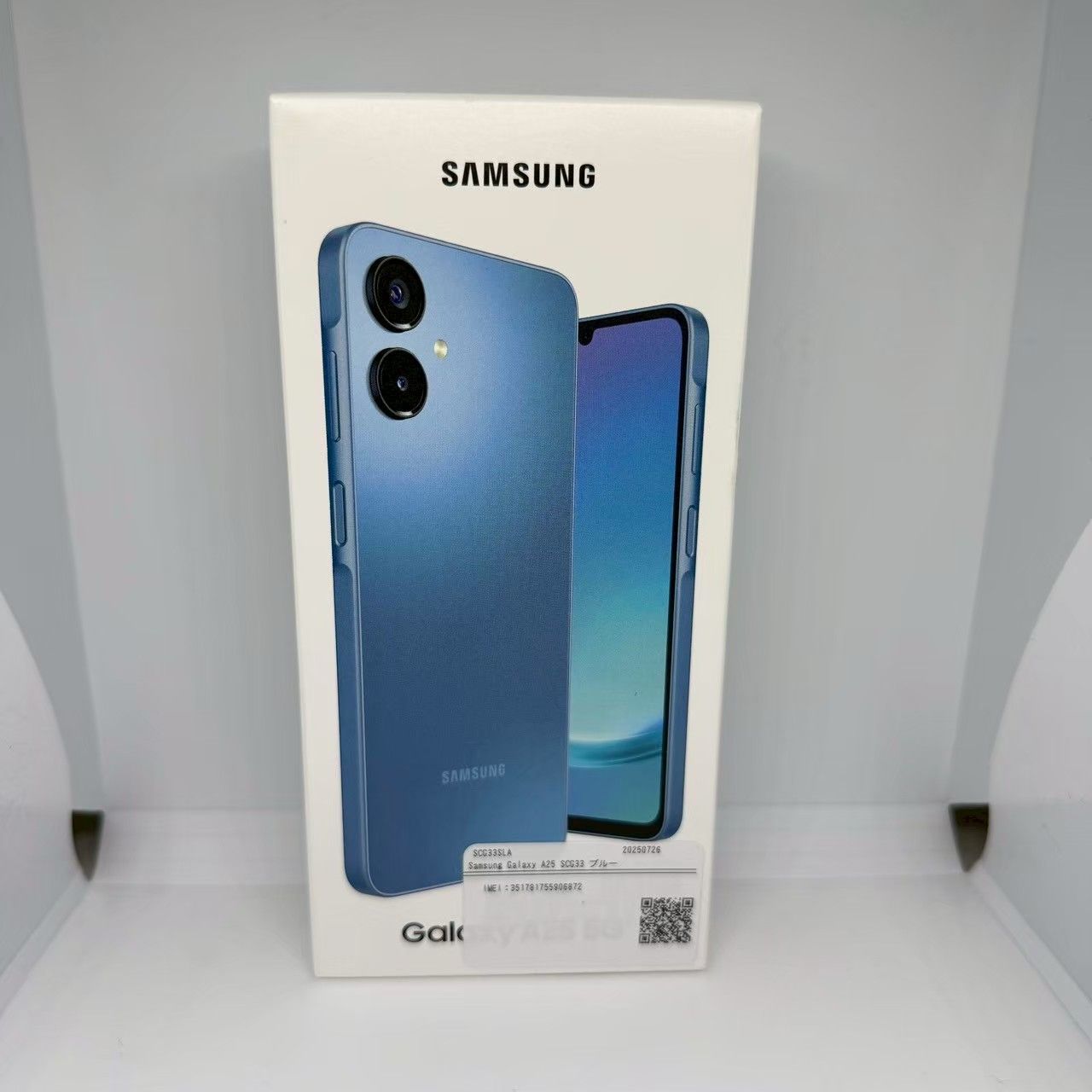 GalaxyA25 5G SCG33 ブルー - メルカリ