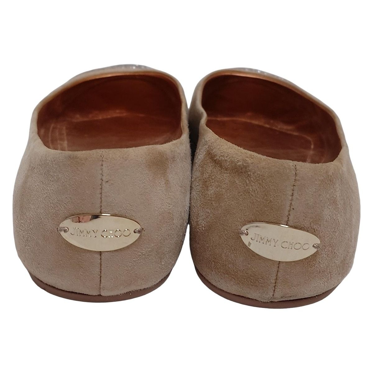 JIMMY CHOO(ジミーチュウ) フラットシューズ 36 1/2 レディース
